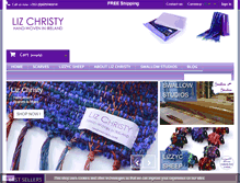 Tablet Screenshot of lizchristy.com